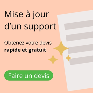 Retouche ou mise à jour d'un support imprimé, graphisme et tout contenu